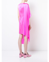 fuchsia gerade geschnittenes Kleid von Sies Marjan