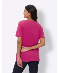 fuchsia Hemd von Sieh an!