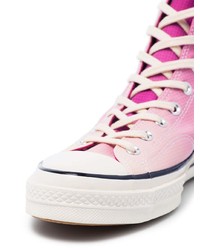 fuchsia hohe Sneakers von Converse