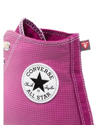 fuchsia hohe Sneakers von Converse