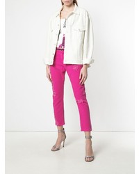 fuchsia Jeans von Marco Bologna