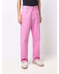 fuchsia Jeans von Jacquemus