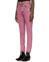 fuchsia Jeans von Marc Jacobs