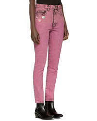 fuchsia Jeans von Marc Jacobs