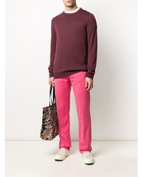 fuchsia Jeans von Kiton