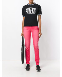 fuchsia Jeans von Alyx