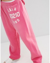 fuchsia Jogginghose von Wildfox Couture