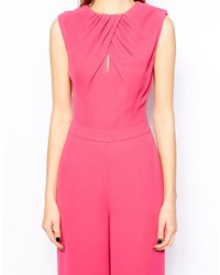 fuchsia Jumpsuit von Warehouse