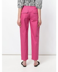 fuchsia Karottenhose von Moschino Vintage