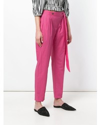 fuchsia Karottenhose von Moschino Vintage