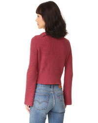 fuchsia Kaschmirpullover von Derek Lam 10 Crosby