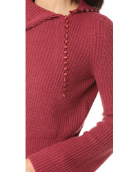 fuchsia Kaschmirpullover von Derek Lam 10 Crosby