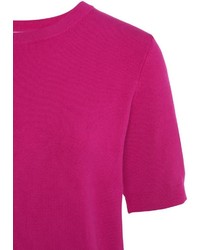 fuchsia Kurzarmpullover von Buffalo