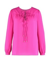 fuchsia Langarmbluse von Anna Field