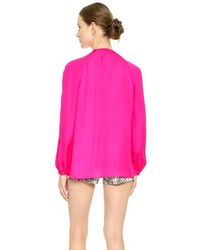 fuchsia Langarmbluse von Tamara Mellon