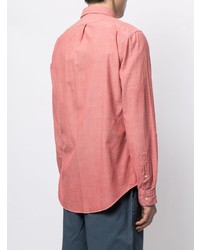 fuchsia Langarmhemd von Polo Ralph Lauren