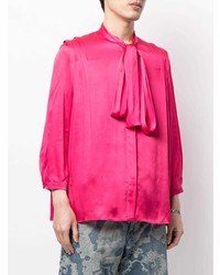 fuchsia Langarmhemd von COOL T.M