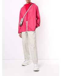 fuchsia Langarmhemd von Raf Simons