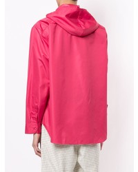 fuchsia Langarmhemd von Raf Simons