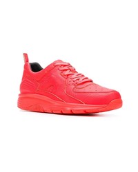 fuchsia Leder niedrige Sneakers von Camper