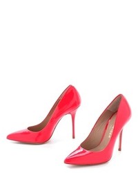 fuchsia Leder Pumps von Kurt Geiger