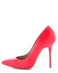 fuchsia Leder Pumps von Kurt Geiger