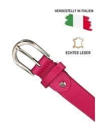 fuchsia Ledergürtel von Adel Bags