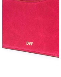 fuchsia Lederhandtasche von Dvf Diane Von Furstenberg