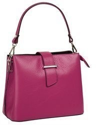 fuchsia Ledertaschen von CLUTY