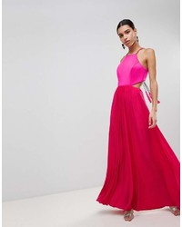 fuchsia Maxikleid von Asos