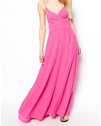 fuchsia Maxikleid von Asos