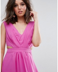 fuchsia Maxikleid von Asos