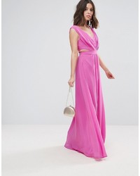 fuchsia Maxikleid von Asos