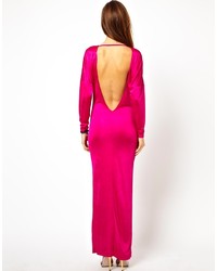 fuchsia Maxikleid von Asos