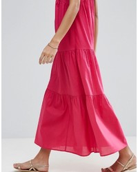 fuchsia Maxikleid von Asos