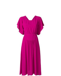 fuchsia Midikleid von N°21