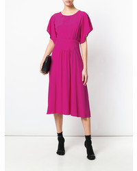 fuchsia Midikleid von N°21