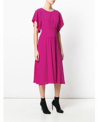 fuchsia Midikleid von N°21