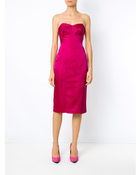 fuchsia Midikleid von Tufi Duek