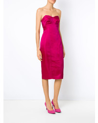 fuchsia Midikleid von Tufi Duek