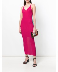 fuchsia Midikleid von Dvf Diane Von Furstenberg