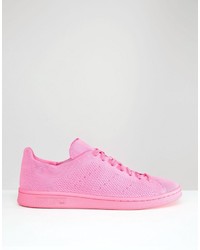 fuchsia niedrige Sneakers von adidas