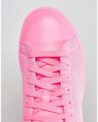 fuchsia niedrige Sneakers von adidas