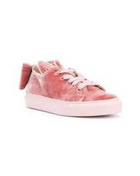 fuchsia niedrige Sneakers von Minna Parikka