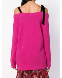 fuchsia Oversize Pullover von RED Valentino