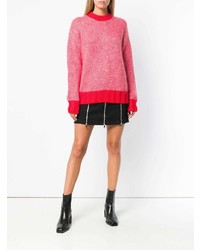 fuchsia Oversize Pullover von McQ Alexander McQueen