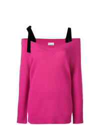 fuchsia Oversize Pullover von RED Valentino