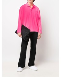 fuchsia Polo Pullover von Loewe