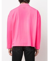 fuchsia Polo Pullover von Loewe