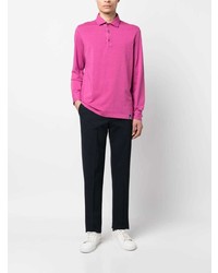 fuchsia Polo Pullover von Drumohr